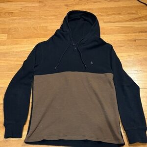 Volcom Black and Brown Hoodie